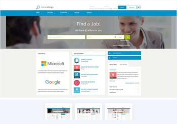 JM Job Listings jobs adverts - Joomla Template